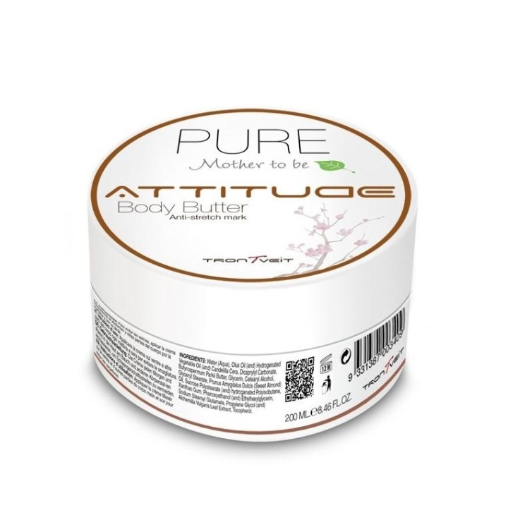 Attitude PURE Mother to be Body Butter 200ml i gruppen SKÖNHET & HÄLSA / Hudvård / Kroppsvård / Body lotion hos TP E-commerce Nordic AB (A10349)