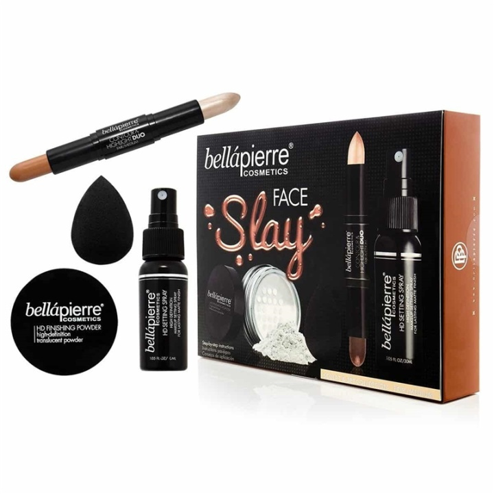 Giftset Bellapierre Face Slay - Fair/Medium i gruppen SKÖNHET & HÄLSA / Presentkit / Presentkit För Henne hos TP E-commerce Nordic AB (A10460)