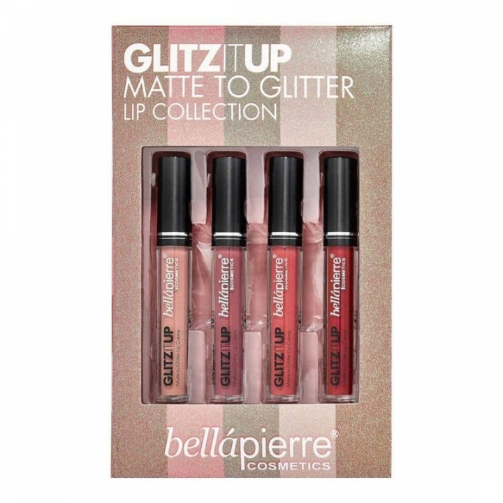 Giftset Bellapierre Glitz It Up Matte to Glitter Lip Collection i gruppen SKÖNHET & HÄLSA / Presentkit / Presentkit För Henne hos TP E-commerce Nordic AB (A10461)