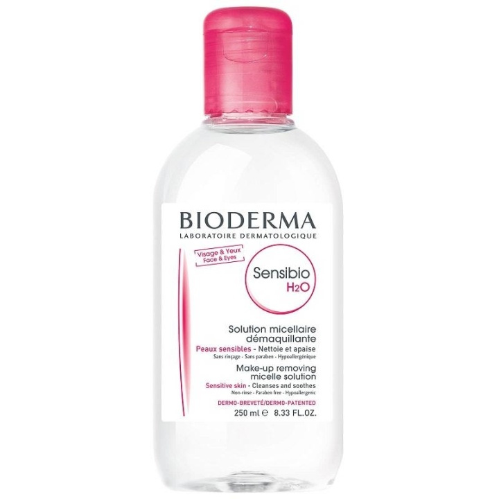 Bioderma Sensibio H2O Micelle Solution 250ml i gruppen SKÖNHET & HÄLSA / Hudvård / Ansiktsvård / Rengöring hos TP E-commerce Nordic AB (A10487)