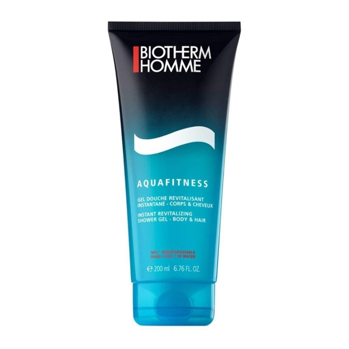 Biotherm Homme Aquafitness Shower Gel 200ml i gruppen SKÖNHET & HÄLSA / Hudvård / Kroppsvård / Bad & Duschcreme hos TP E-commerce Nordic AB (A10496)