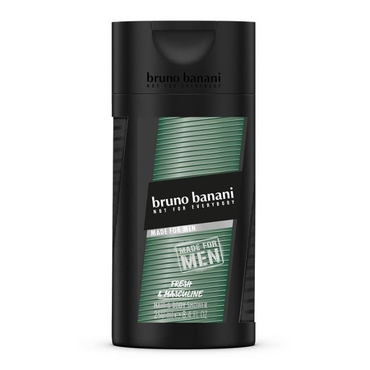 Bruno Banani Made for Men Shower Gel 250ml i gruppen SKÖNHET & HÄLSA / Hudvård / Kroppsvård / Bad & Duschcreme hos TP E-commerce Nordic AB (A10536)
