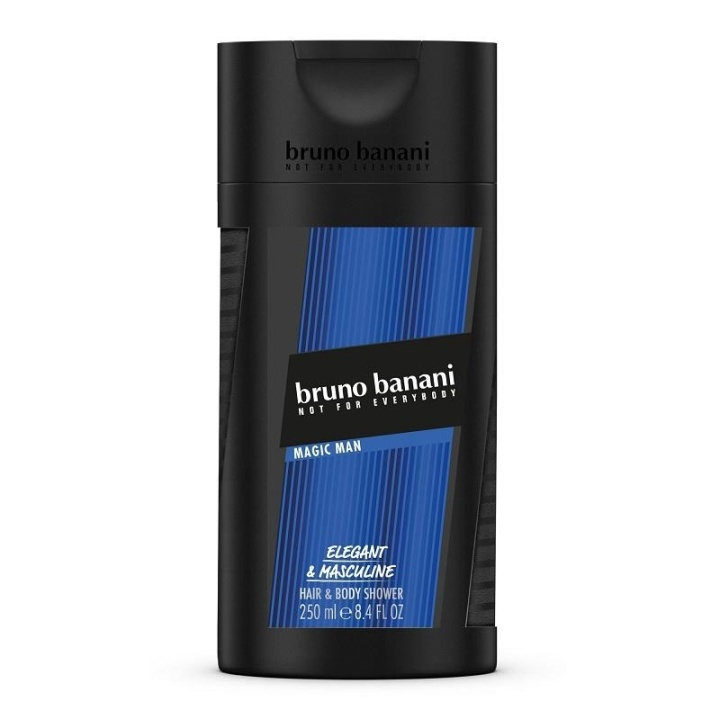 Bruno Banani Magic Man Shower Gel 250ml i gruppen SKÖNHET & HÄLSA / Hudvård / Kroppsvård / Bad & Duschcreme hos TP E-commerce Nordic AB (A10537)