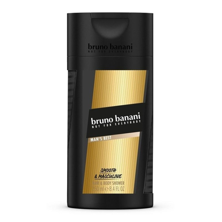 Bruno Banani Man\'s Best Shower Gel 250ml i gruppen SKÖNHET & HÄLSA / Hudvård / Kroppsvård / Bad & Duschcreme hos TP E-commerce Nordic AB (A10539)