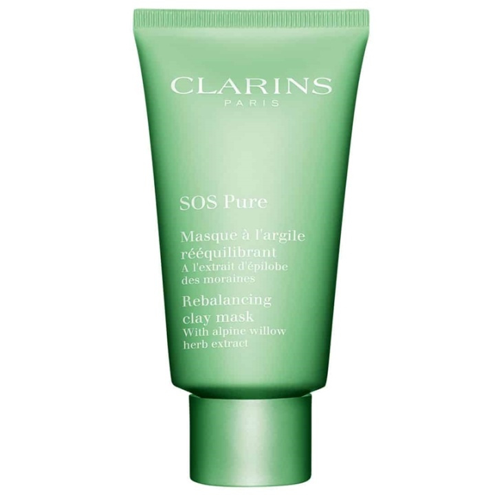 Clarins SOS Pure Rebalancing Clay Mask 75ml i gruppen SKÖNHET & HÄLSA / Hudvård / Ansiktsvård / Masker hos TP E-commerce Nordic AB (A10651)