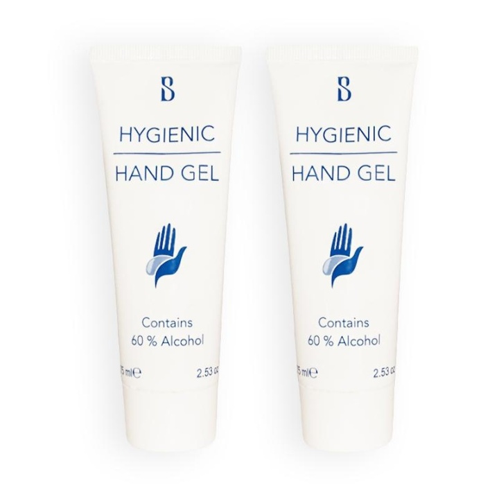 Cleansing Hand Gel With Alcohol 2-pack Brilliant Smile Hygienic Hand Gel With Alcohol 75ml i gruppen SKÖNHET & HÄLSA / Hälsovård / Handdesinfektion hos TP E-commerce Nordic AB (A10671)
