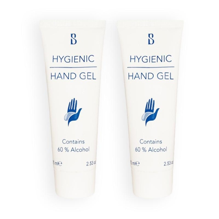 2-pack Brilliant Smile Hygienic Hand Gel With Alcohol 75ml i gruppen SKÖNHET & HÄLSA / Hälsovård / Handdesinfektion hos TP E-commerce Nordic AB (A10671)