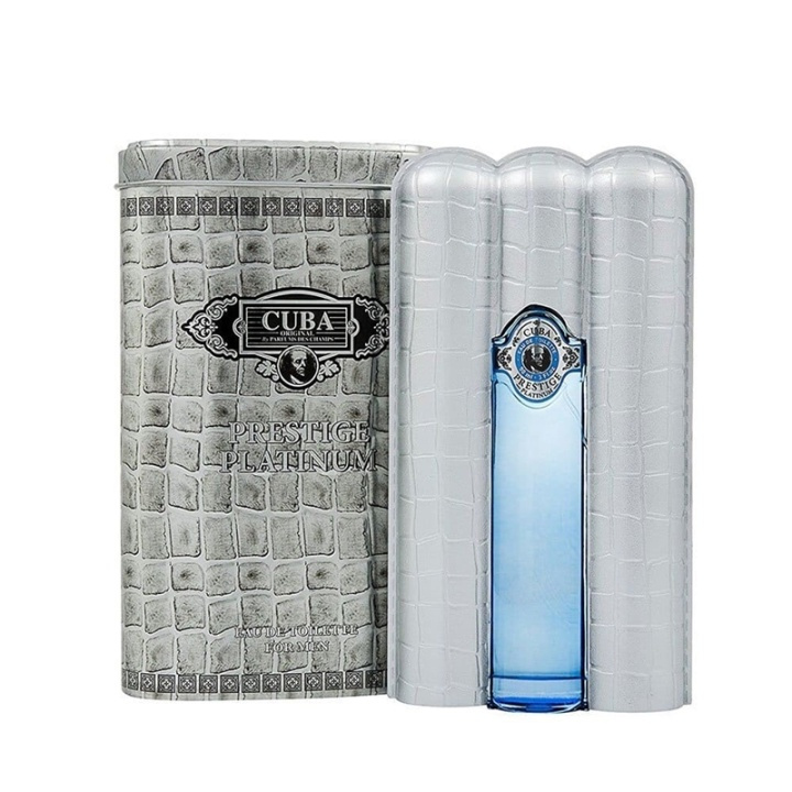 Cuba Paris Cuba Prestige Platinum Edt 90ml i gruppen SKÖNHET & HÄLSA / Doft & Parfym / Parfym / Parfym för honom hos TP E-commerce Nordic AB (A10696)