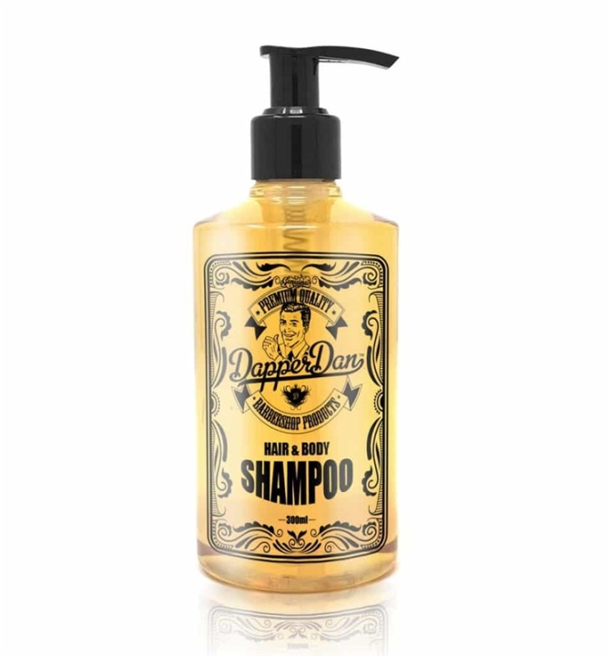 Dapper Dan Hair & Body Shampoo 300ml i gruppen SKÖNHET & HÄLSA / Hår & Styling / Hårvårdsprodukter / Schampo hos TP E-commerce Nordic AB (A10702)
