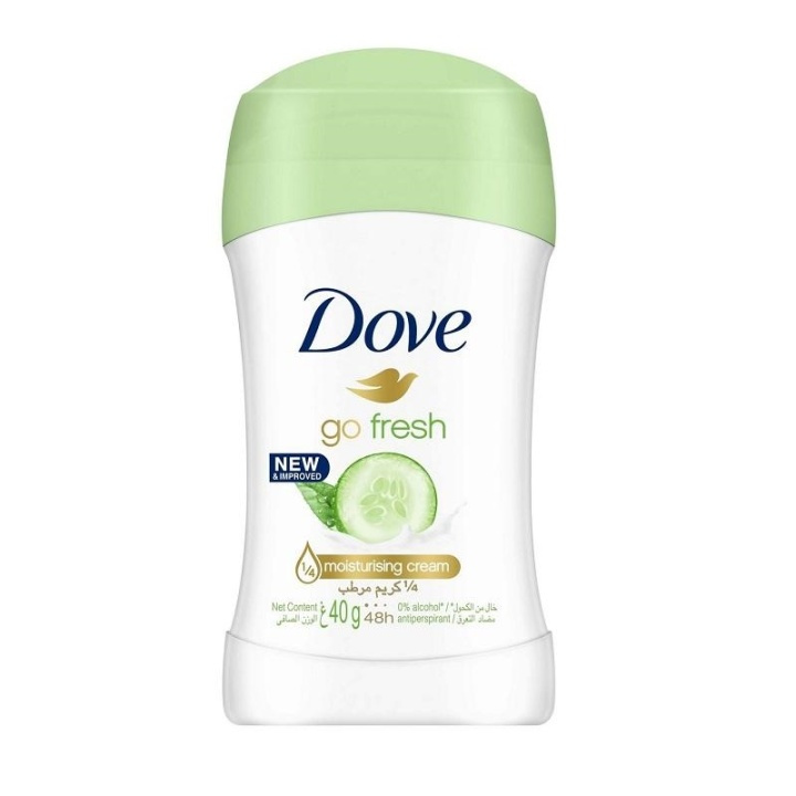 Dove Deostick - Cucumber and Green Tea 40ml i gruppen SKÖNHET & HÄLSA / Doft & Parfym / Deodorant / Deo för henne hos TP E-commerce Nordic AB (A10784)