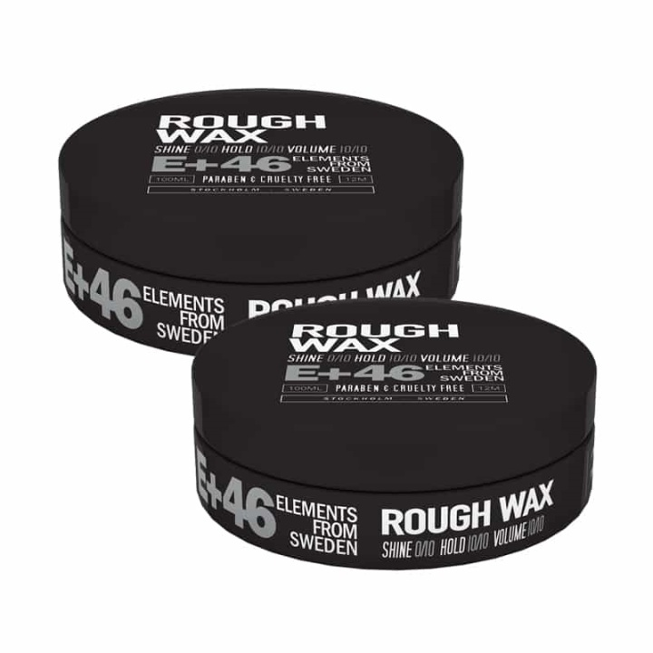 E+46 2-pack E+46 Rough Wax 100ml i gruppen SKÖNHET & HÄLSA / Hår & Styling / Hårstylingprodukter / Hårvax hos TP E-commerce Nordic AB (A10799)
