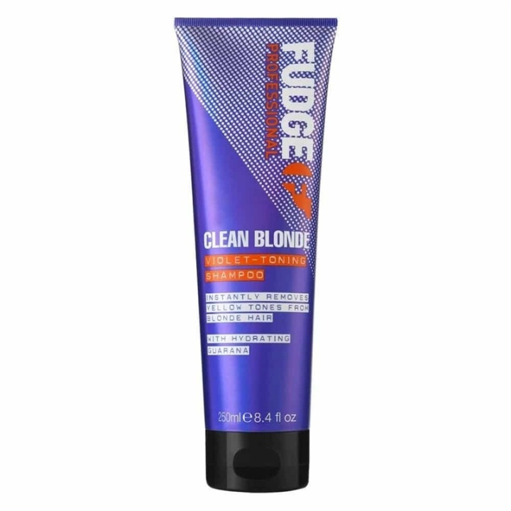 Fudge Clean Blonde Violet Toning Shampoo 250ml i gruppen SKÖNHET & HÄLSA / Hår & Styling / Hårvårdsprodukter / Hårfärg / Silverschampo hos TP E-commerce Nordic AB (A10920)