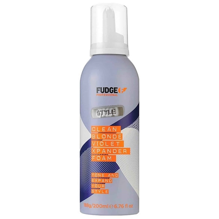 Fudge Clean Blonde Violet Xpander Foam 200ml i gruppen SKÖNHET & HÄLSA / Hår & Styling / Hårstylingprodukter / Hårmousse hos TP E-commerce Nordic AB (A10922)