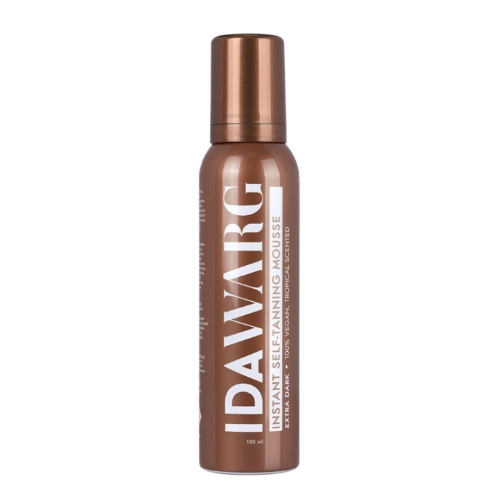 Ida Warg Instant Self Tanning Mousse Extra Dark 150ml i gruppen SKÖNHET & HÄLSA / Hudvård / Solskydd & Tanning / Brun utan sol hos TP E-commerce Nordic AB (A11034)