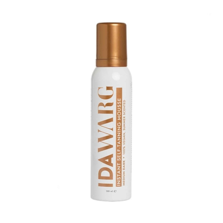 Ida Warg Instant Self-Tanning Mousse Medium-Dark 150ml i gruppen SKÖNHET & HÄLSA / Hudvård / Solskydd & Tanning / Brun utan sol hos TP E-commerce Nordic AB (A11035)