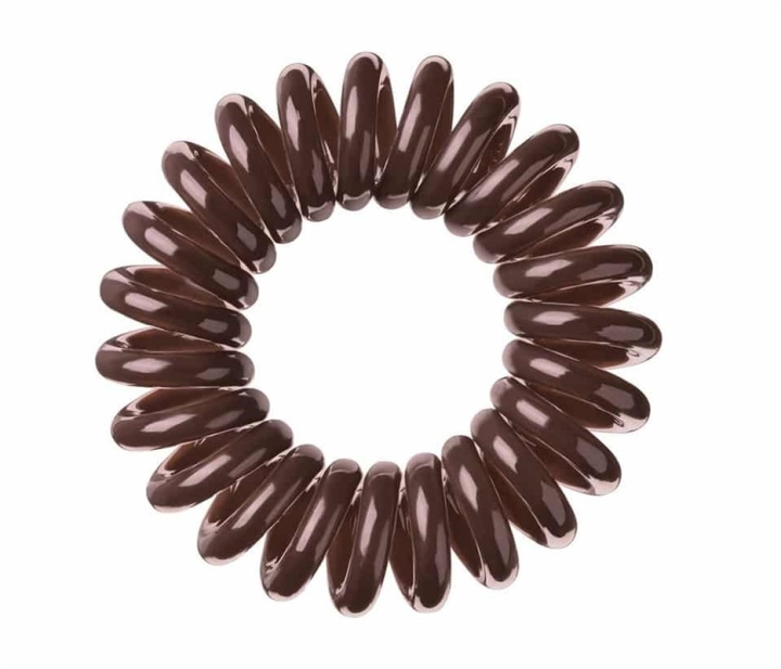 Invisibobble Hair Ring Brown 3-pack i gruppen SKÖNHET & HÄLSA / Hår & Styling / Håraccessoarer hos TP E-commerce Nordic AB (A11068)