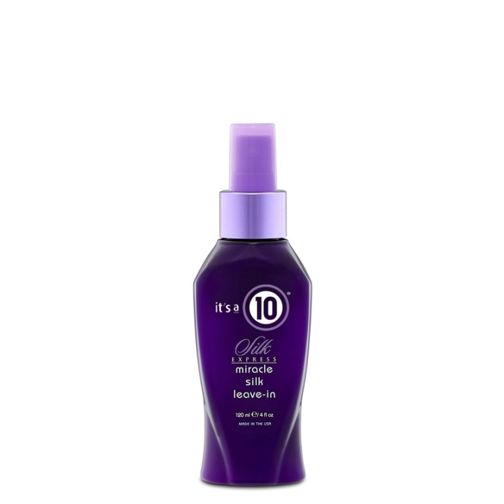 Its A 10 Silk Express Miracle Silk Leave-in 120ml i gruppen SKÖNHET & HÄLSA / Hår & Styling / Hårvårdsprodukter / Balsamspray/kur hos TP E-commerce Nordic AB (A11081)