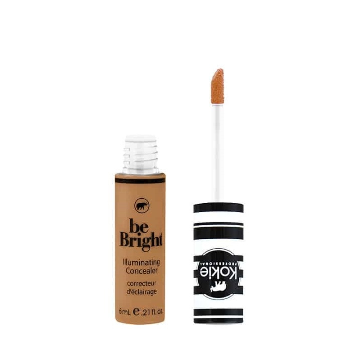 Kokie Be Bright Illuminating Concealer - Deep Tan i gruppen SKÖNHET & HÄLSA / Makeup / Basmakeup / Concealer hos TP E-commerce Nordic AB (A11157)