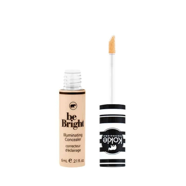 Kokie Be Bright Illuminating Concealer - Fair i gruppen SKÖNHET & HÄLSA / Makeup / Basmakeup / Concealer hos TP E-commerce Nordic AB (A11158)