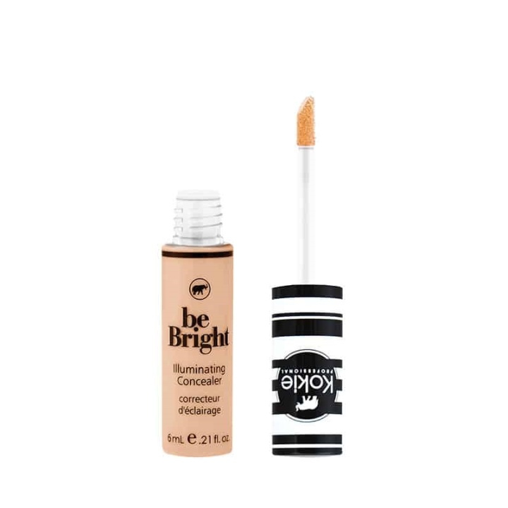 Kokie Cosmetics Kokie Be Bright Illuminating Concealer - Medium Light i gruppen SKÖNHET & HÄLSA / Makeup / Basmakeup / Concealer hos TP E-commerce Nordic AB (A11164)