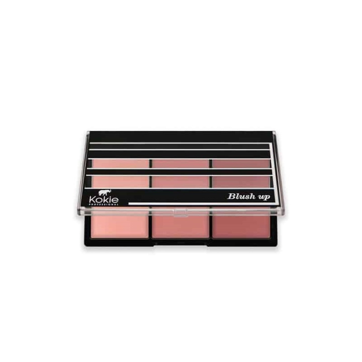 Kokie Blush Up Blush Palette - Demure i gruppen SKÖNHET & HÄLSA / Makeup / Basmakeup / Rouge / Bronzer hos TP E-commerce Nordic AB (A11174)