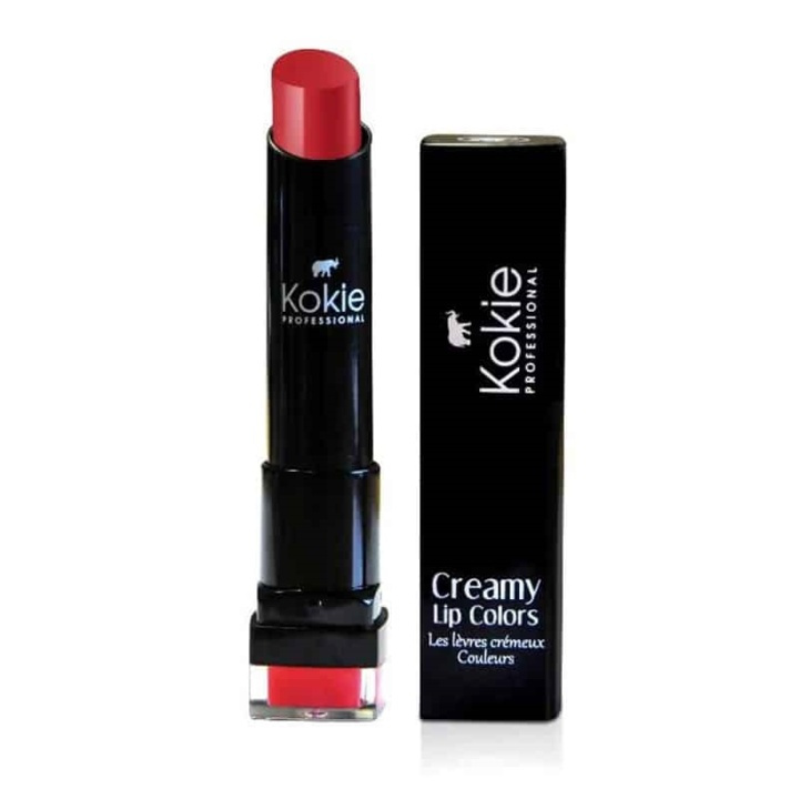 Kokie Creamy Lip Color Lipstick - Red Hot i gruppen SKÖNHET & HÄLSA / Makeup / Läppar / Läppstift hos TP E-commerce Nordic AB (A11209)
