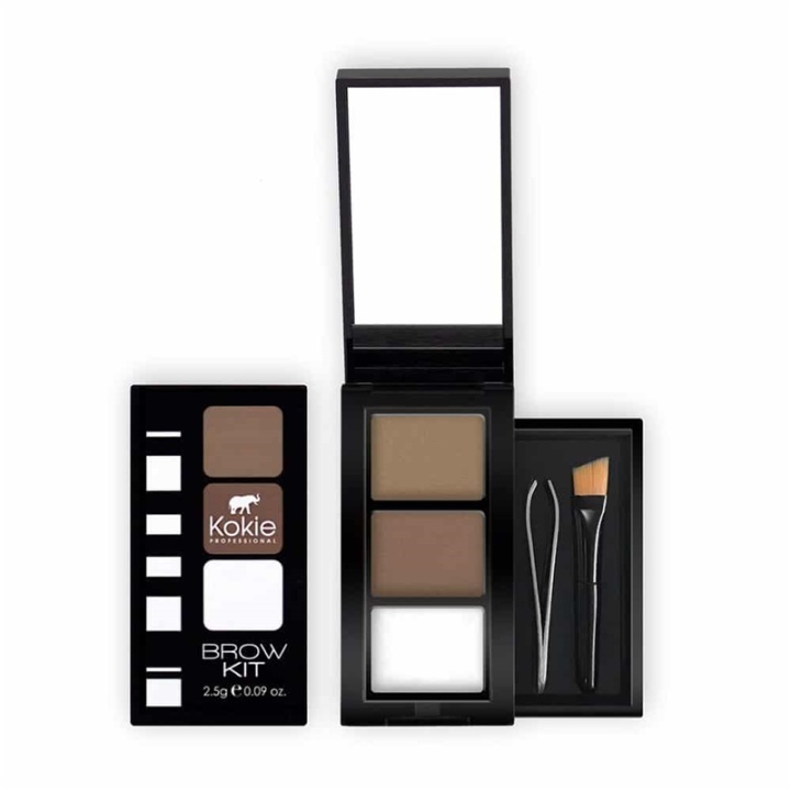 Kokie Eyebrow Kit - Blonde i gruppen SKÖNHET & HÄLSA / Makeup / Ögon & Ögonbryn / Ögonbrynskit hos TP E-commerce Nordic AB (A11254)