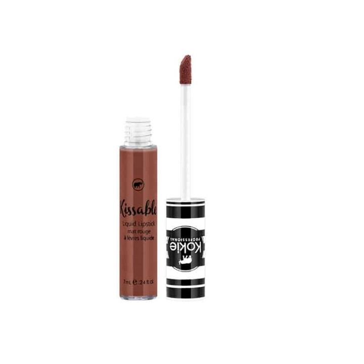 Kokie Kissable Matte Liquid Lipstick - Henna i gruppen SKÖNHET & HÄLSA / Makeup / Läppar / Läppstift hos TP E-commerce Nordic AB (A11292)