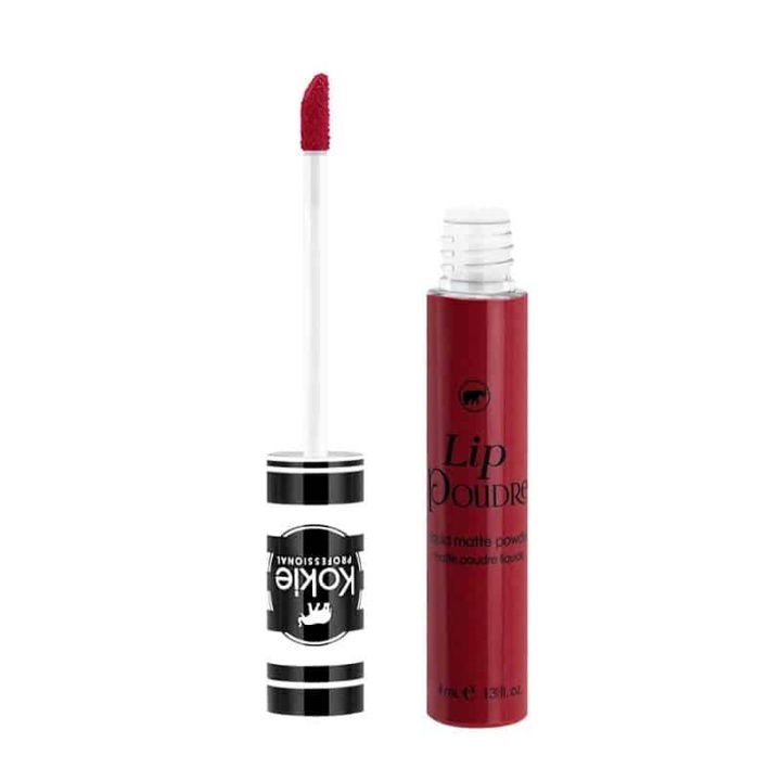 Kokie Cosmetics Kokie Lip Poudre Liquid Matte Powder - Garnet i gruppen SKÖNHET & HÄLSA / Makeup / Läppar / Läppstift hos TP E-commerce Nordic AB (A11380)