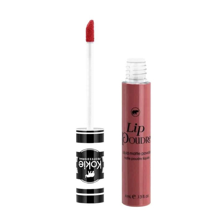 Kokie Cosmetics Kokie Lip Poudre Liquid Matte Powder - Infamous i gruppen SKÖNHET & HÄLSA / Makeup / Läppar / Läppstift hos TP E-commerce Nordic AB (A11382)