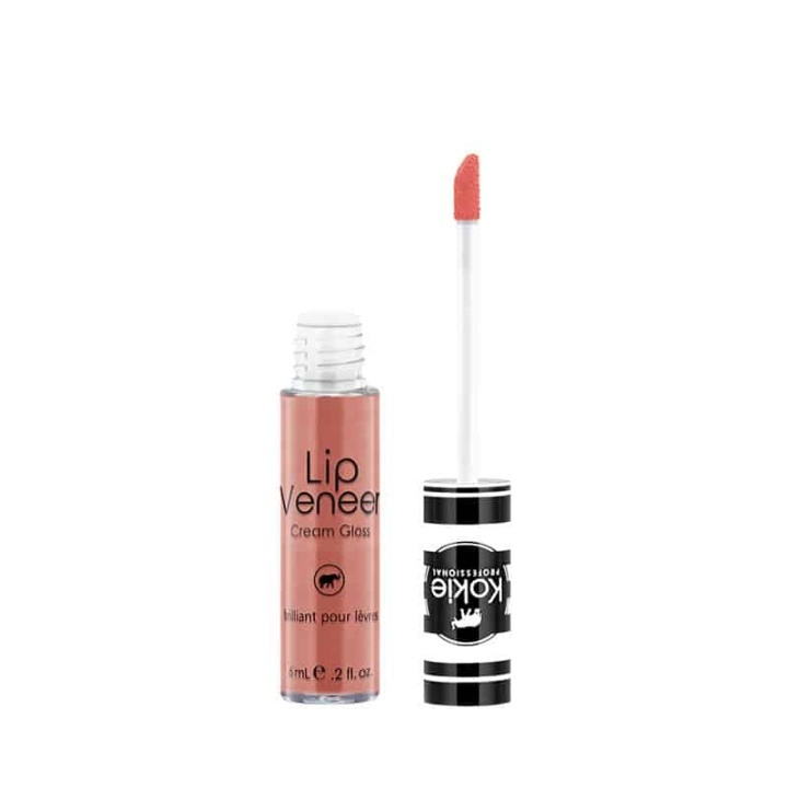 Kokie Lip Veneer Cream Lip Gloss - Bashful i gruppen SKÖNHET & HÄLSA / Makeup / Läppar / Läppglans & Plumper hos TP E-commerce Nordic AB (A11389)