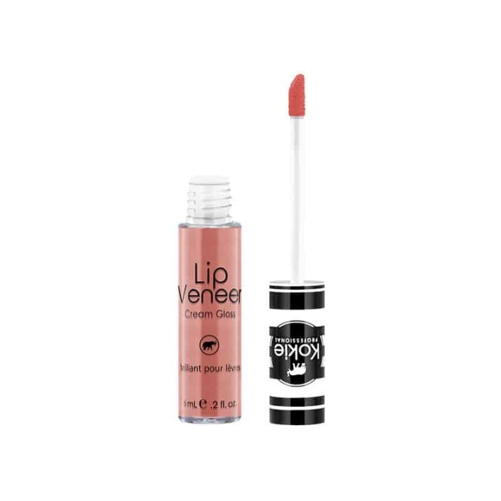 Kokie Lip Veneer Cream Lip Gloss - Invincible i gruppen SKÖNHET & HÄLSA / Makeup / Läppar / Läppglans & Plumper hos TP E-commerce Nordic AB (A11394)