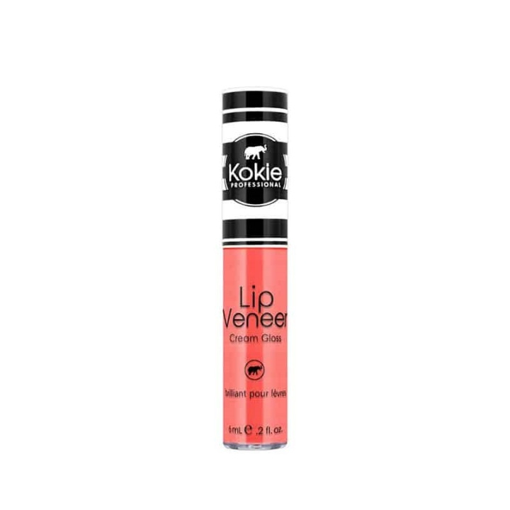 Kokie Cosmetics Kokie Lip Veneer Cream Lip Gloss - Just Peachy i gruppen SKÖNHET & HÄLSA / Makeup / Läppar / Läppglans & Plumper hos TP E-commerce Nordic AB (A11395)