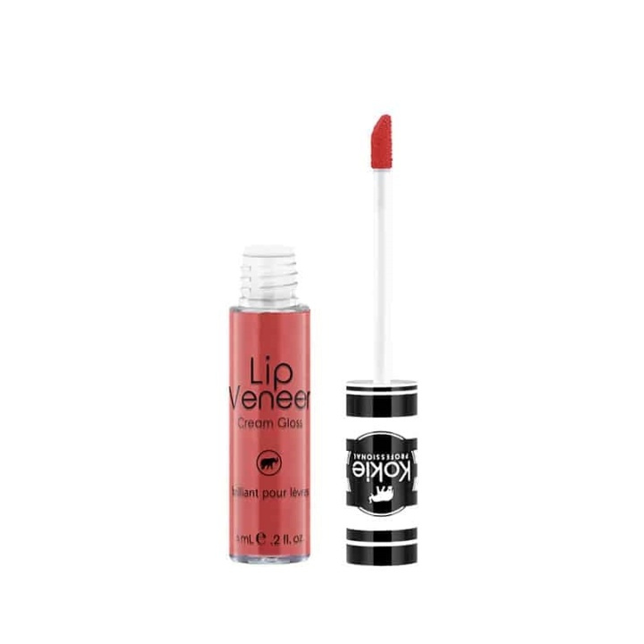 Kokie Cosmetics Kokie Lip Veneer Cream Lip Gloss - Tease i gruppen SKÖNHET & HÄLSA / Makeup / Läppar / Läppglans & Plumper hos TP E-commerce Nordic AB (A11402)