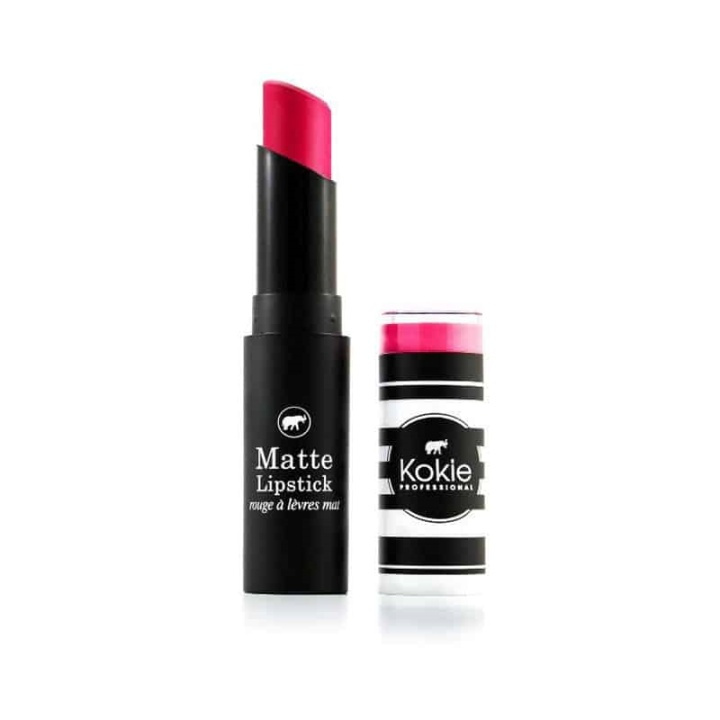 Kokie Matte Lipstick - Shocking Pink i gruppen SKÖNHET & HÄLSA / Makeup / Läppar / Läppstift hos TP E-commerce Nordic AB (A11433)