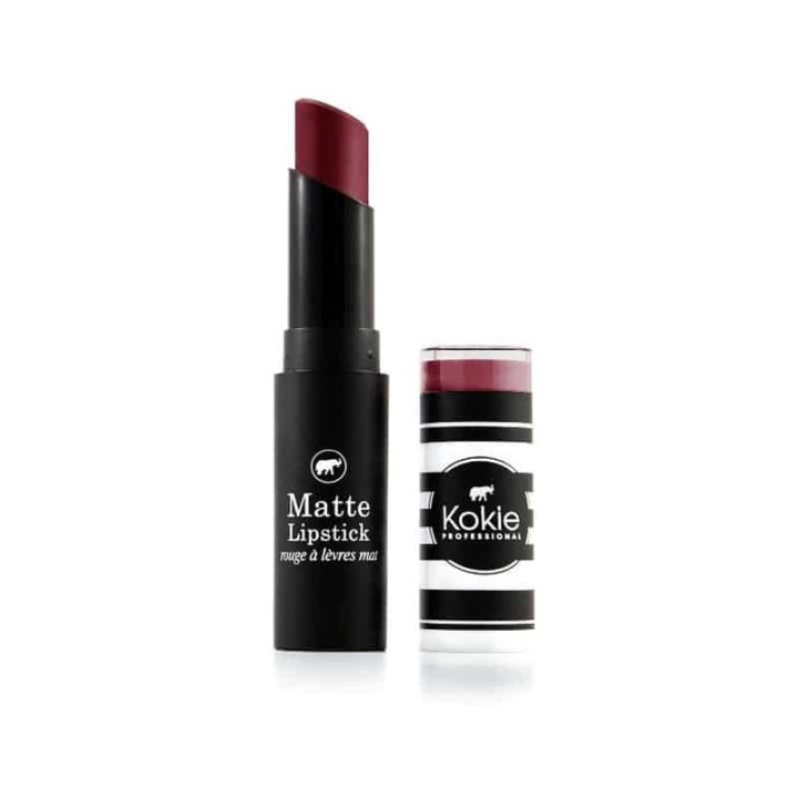 Kokie Matte Lipstick - Spiced Wine i gruppen SKÖNHET & HÄLSA / Makeup / Läppar / Läppstift hos TP E-commerce Nordic AB (A11435)