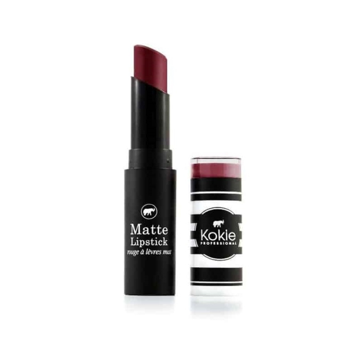 Kokie Cosmetics Kokie Matte Lipstick - Spiced Wine i gruppen SKÖNHET & HÄLSA / Makeup / Läppar / Läppstift hos TP E-commerce Nordic AB (A11435)