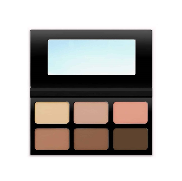 Kokie Powder Contour Palette Dark/Deep i gruppen SKÖNHET & HÄLSA / Makeup / Basmakeup / Contour/Highlight hos TP E-commerce Nordic AB (A11445)