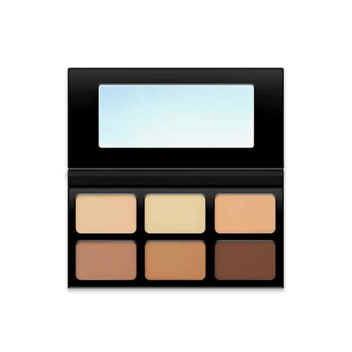 Kokie Cosmetics Kokie Powder Contour Palette Light/Medium i gruppen SKÖNHET & HÄLSA / Makeup / Basmakeup / Contour/Highlight hos TP E-commerce Nordic AB (A11446)