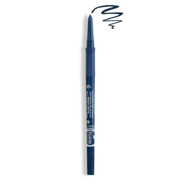 Kokie Retractable Kohl Eyeliner - Metallic Blue i gruppen SKÖNHET & HÄLSA / Makeup / Ögon & Ögonbryn / Eyeliner / Kajal hos TP E-commerce Nordic AB (A11463)