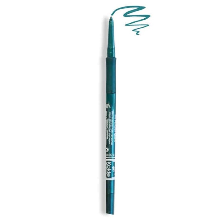 Kokie Retractable Kohl Eyeliner - Peacock Green i gruppen SKÖNHET & HÄLSA / Makeup / Ögon & Ögonbryn / Eyeliner / Kajal hos TP E-commerce Nordic AB (A11465)