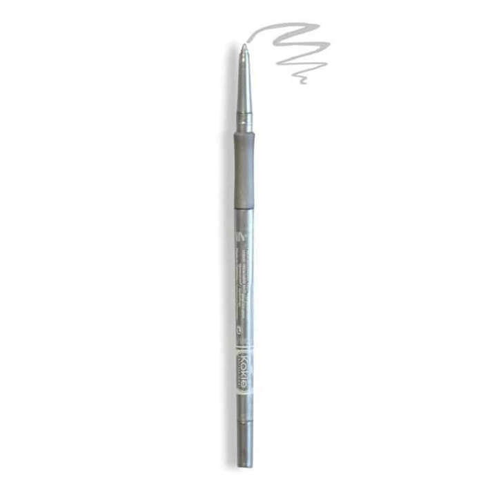 Kokie Cosmetics Kokie Retractable Kohl Eyeliner - Chrome Silver i gruppen SKÖNHET & HÄLSA / Makeup / Ögon & Ögonbryn / Eyeliner / Kajal hos TP E-commerce Nordic AB (A11467)