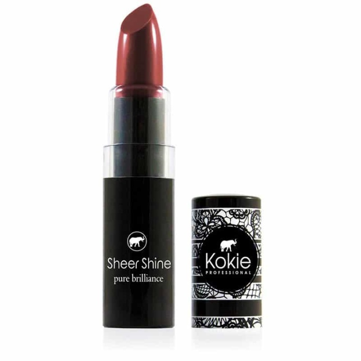 Kokie Cosmetics Kokie Sheer Shine Lipstick - Café Au Lait i gruppen SKÖNHET & HÄLSA / Makeup / Läppar / Läppstift hos TP E-commerce Nordic AB (A11491)