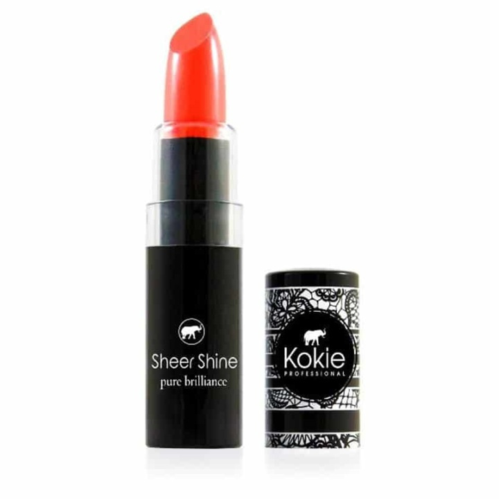 Kokie Cosmetics Kokie Sheer Shine Lipstick - Orange Crush i gruppen SKÖNHET & HÄLSA / Makeup / Läppar / Läppstift hos TP E-commerce Nordic AB (A11503)