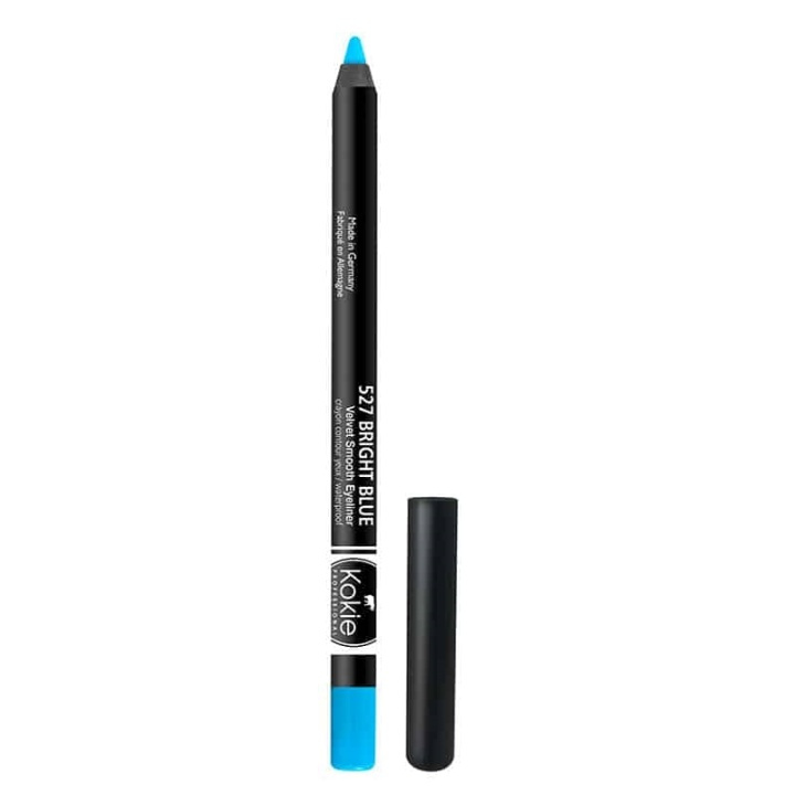 Kokie Cosmetics Kokie Velvet Smooth Eyeliner - Bright Blue i gruppen SKÖNHET & HÄLSA / Makeup / Ögon & Ögonbryn / Eyeliner / Kajal hos TP E-commerce Nordic AB (A11549)