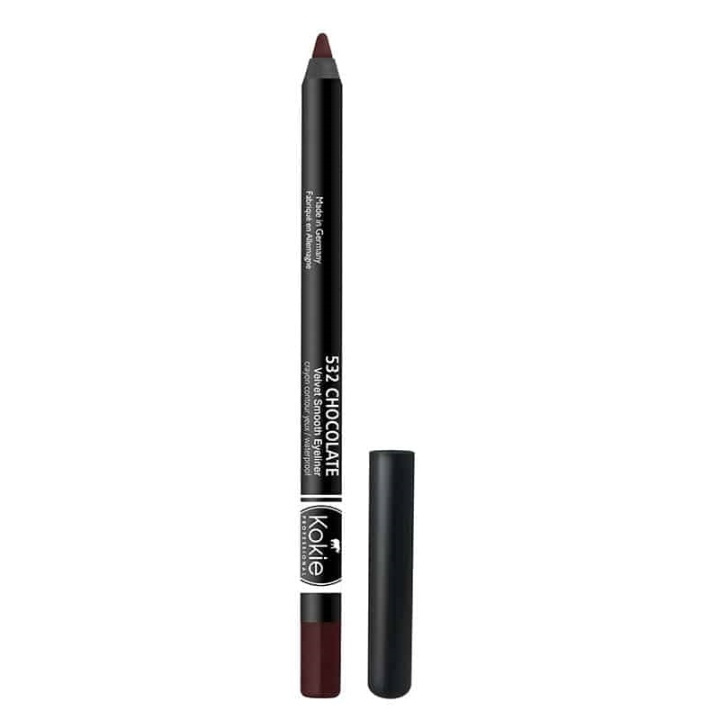 Kokie Cosmetics Kokie Velvet Smooth Eyeliner - Chocolate i gruppen SKÖNHET & HÄLSA / Makeup / Ögon & Ögonbryn / Eyeliner / Kajal hos TP E-commerce Nordic AB (A11553)