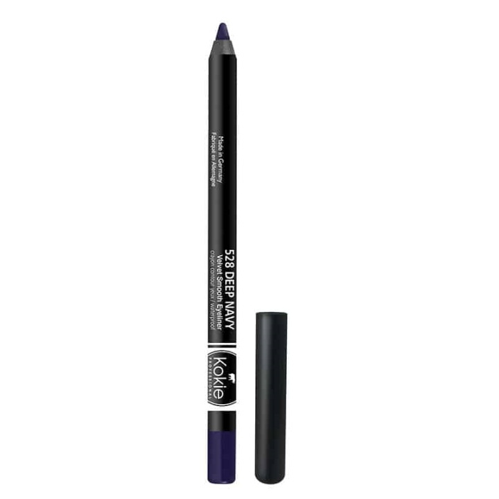 Kokie Velvet Smooth Eyeliner - Deep Navy i gruppen SKÖNHET & HÄLSA / Makeup / Ögon & Ögonbryn / Eyeliner / Kajal hos TP E-commerce Nordic AB (A11554)