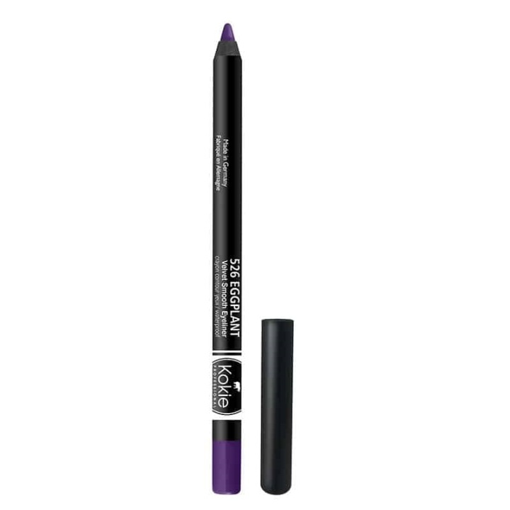 Kokie Velvet Smooth Eyeliner - Eggplant i gruppen SKÖNHET & HÄLSA / Makeup / Ögon & Ögonbryn / Eyeliner / Kajal hos TP E-commerce Nordic AB (A11556)