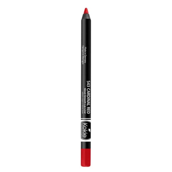 Kokie Velvet Smooth Lip Liner - Cardinal Red i gruppen SKÖNHET & HÄLSA / Makeup / Läppar / Läppenna hos TP E-commerce Nordic AB (A11562)