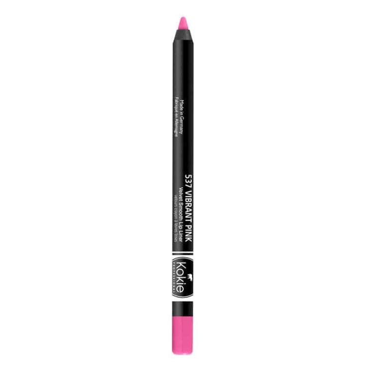 Kokie Velvet Smooth Lip Liner - Vibrant Pink i gruppen SKÖNHET & HÄLSA / Makeup / Läppar / Läppenna hos TP E-commerce Nordic AB (A11572)